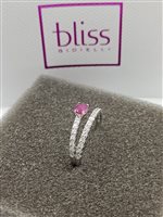 Anello Bliss Donna in Oro bianco Rubino 0.35 Ct 20095636 - 20095636